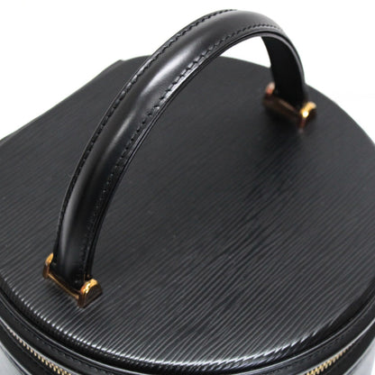 LOUIS VUITTON Cannes Epi Leather Handbag Black Size ONE SIZE