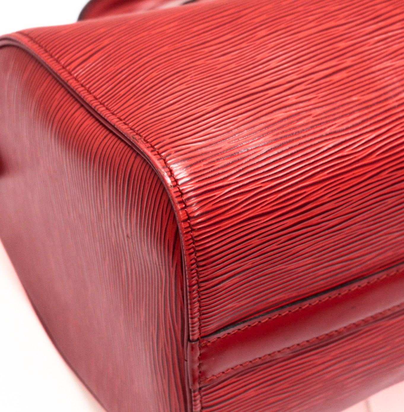 LOUIS VUITTON Epi Speedy 25 Castilian Red Handbag Size ONE SIZE