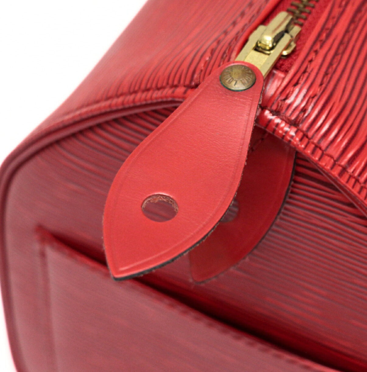 LOUIS VUITTON Epi Speedy 25 Castilian Red Handbag Size ONE SIZE