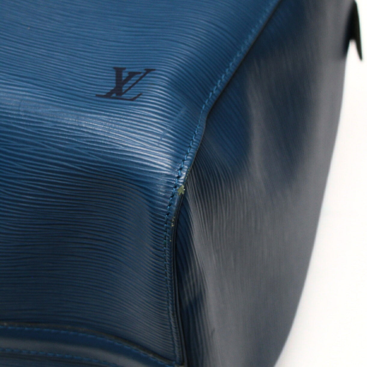 LOUIS VUITTON Epi Keepall 50 Toledo Blue Boston Bag Size ONE SIZE