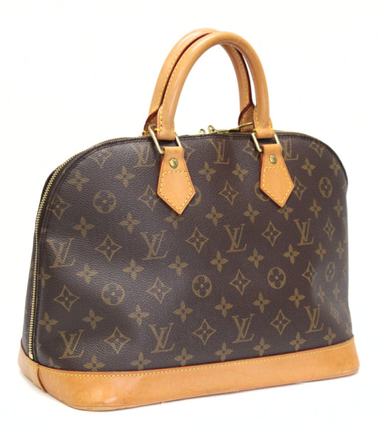 LOUIS VUITTON Alma PM Monogram Bag Brown Size ONE SIZE