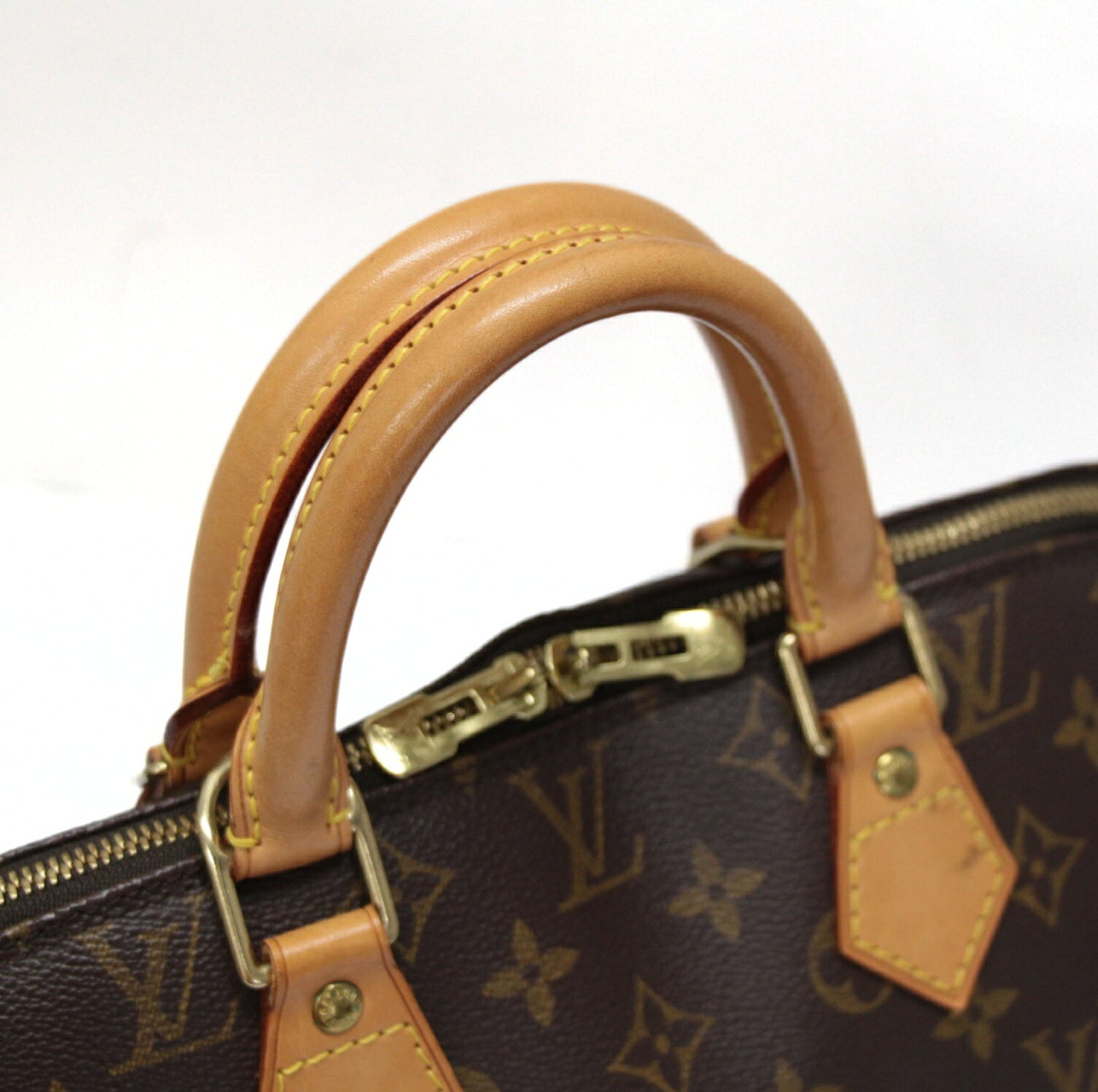 LOUIS VUITTON Alma PM Monogram Bag Brown Size ONE SIZE