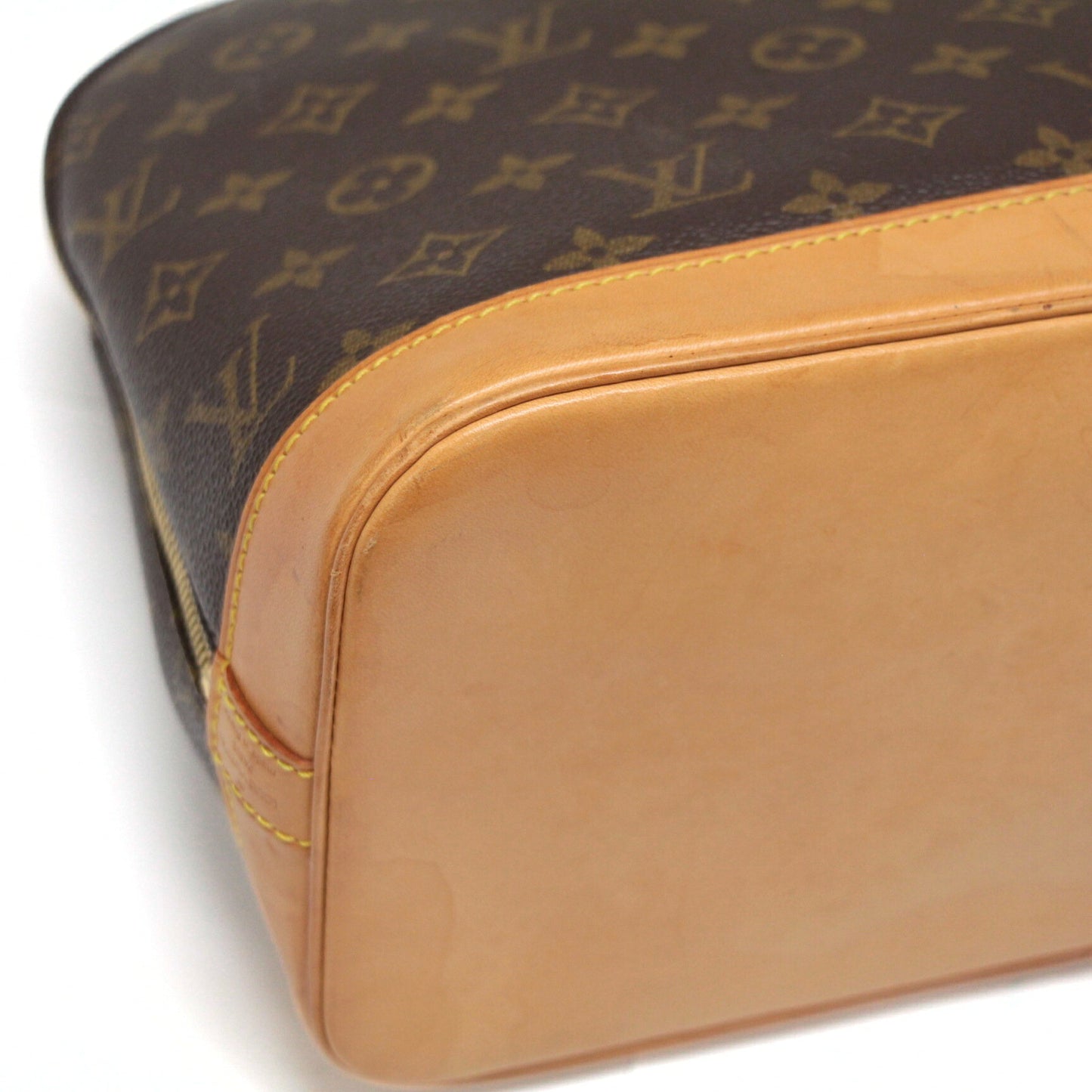 LOUIS VUITTON Alma PM Monogram Bag Brown Size ONE SIZE