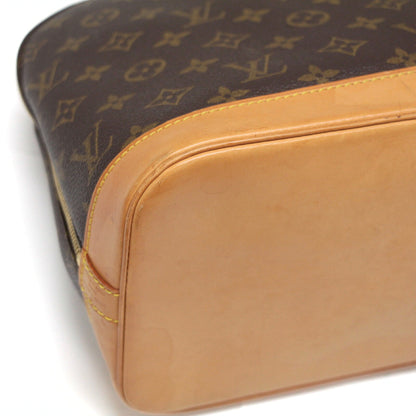 LOUIS VUITTON Alma PM Monogram Bag Brown Size ONE SIZE