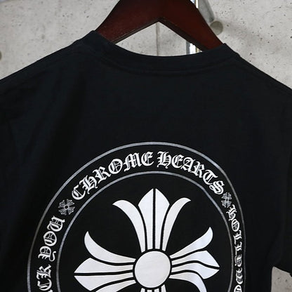 CHROME HEARTS CH Plus Logo Cotton T-Shirt Black Size XS