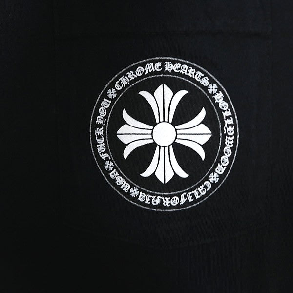 CHROME HEARTS CH Plus Logo Cotton T-Shirt Black Size XS