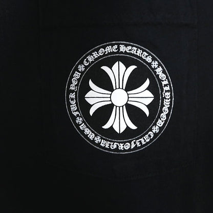 CHROME HEARTS CH Plus Logo Cotton T-Shirt Black Size XS