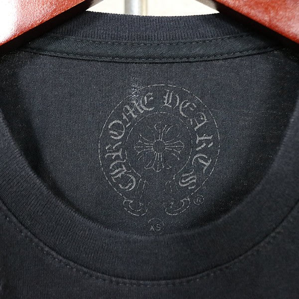 CHROME HEARTS CH Plus Logo Cotton T-Shirt Black Size XS