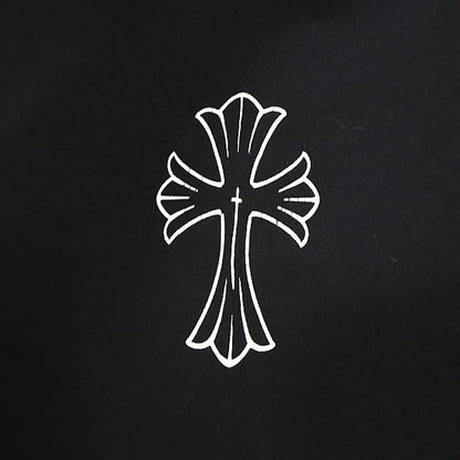 CHROME HEARTS Small Cross Logo T-Shirt Black Size M