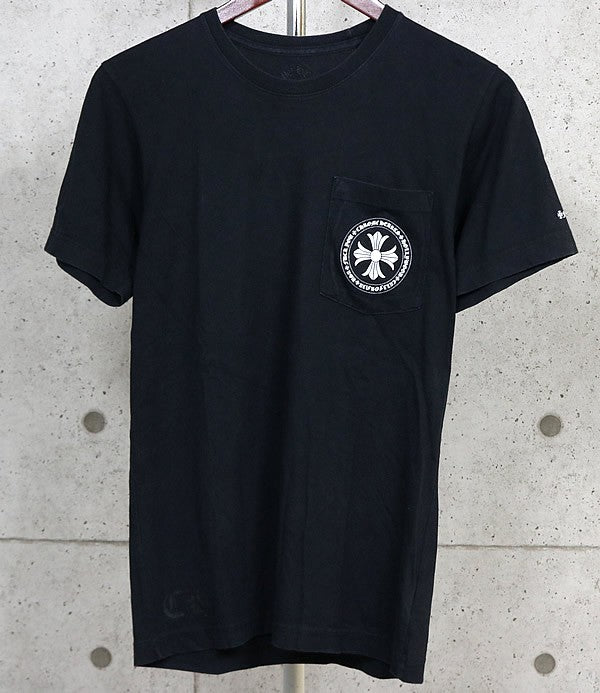 CHROME HEARTS CH Plus Logo Cotton T-Shirt Black Size S