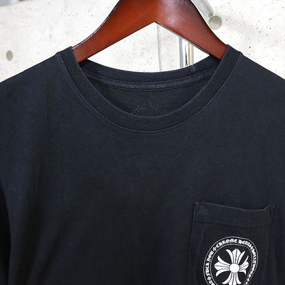 CHROME HEARTS CH Plus Logo Cotton T-Shirt Black Size S