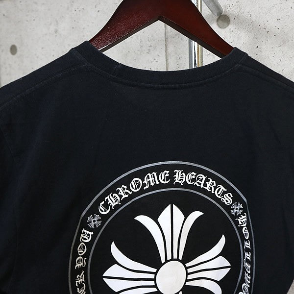 CHROME HEARTS CH Plus Logo Cotton T-Shirt Black Size S
