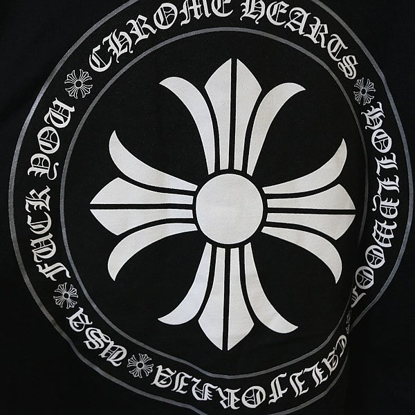 CHROME HEARTS CH Plus Logo Cotton T-Shirt Black Size S