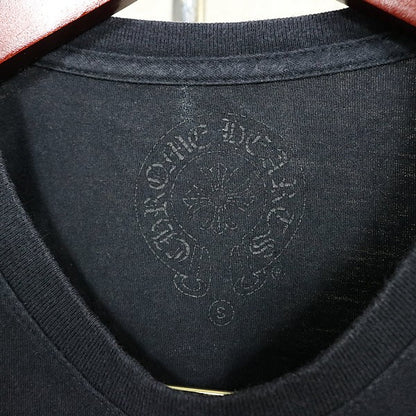 CHROME HEARTS CH Plus Logo Cotton T-Shirt Black Size S