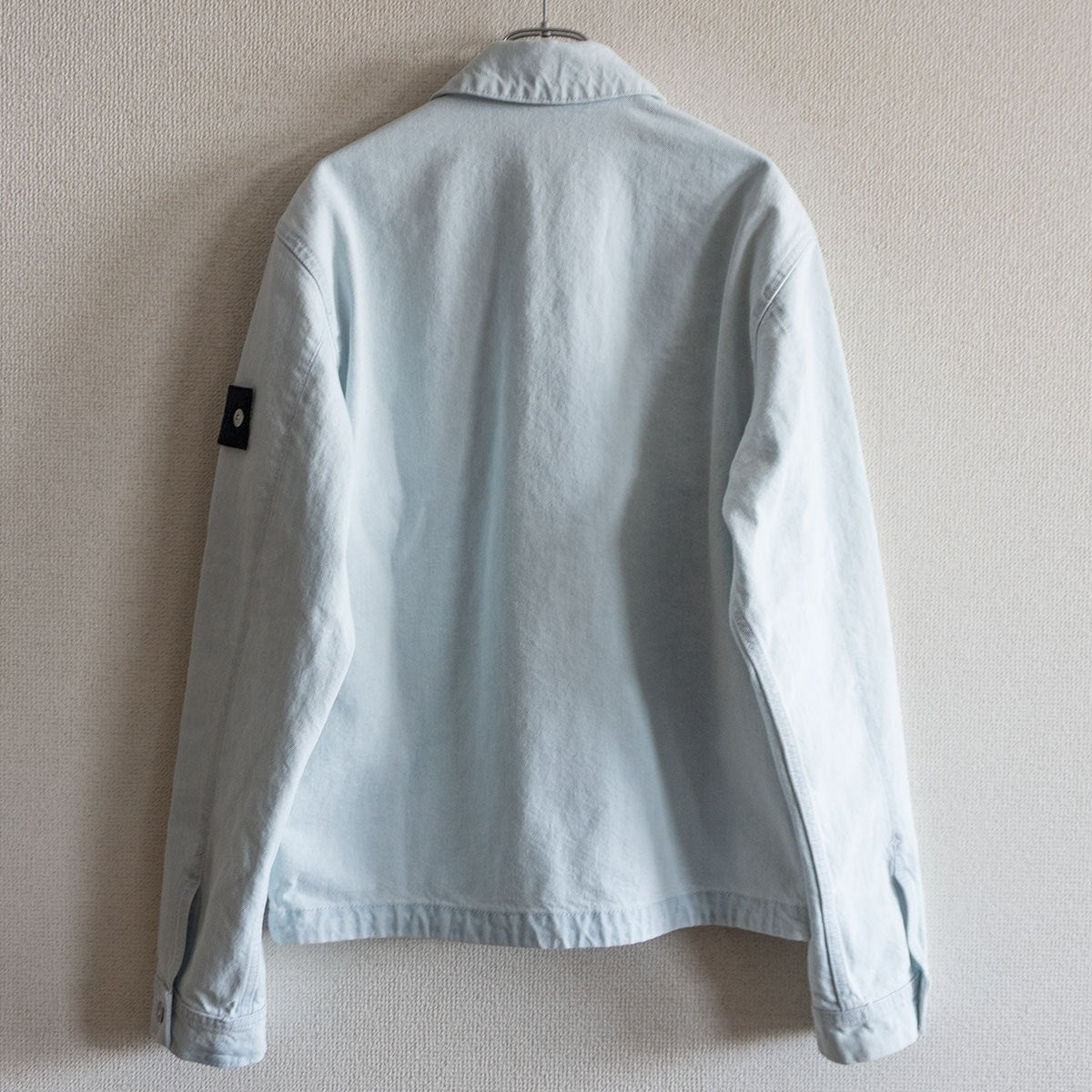 STONE ISLAND DENIM RESEARCH 26SS INDIGO DENIM-ULTRA BLEACHED JACKET Size S