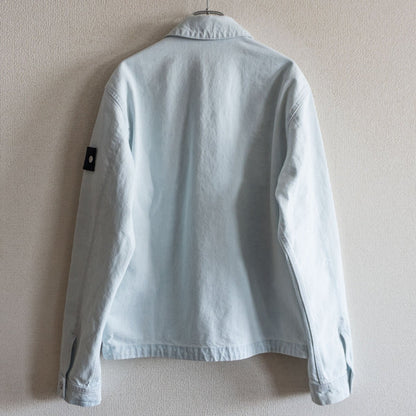 STONE ISLAND DENIM RESEARCH 26SS INDIGO DENIM-ULTRA BLEACHED JACKET Size S
