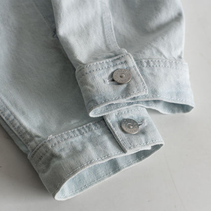 STONE ISLAND DENIM RESEARCH 26SS INDIGO DENIM-ULTRA BLEACHED JACKET Size S