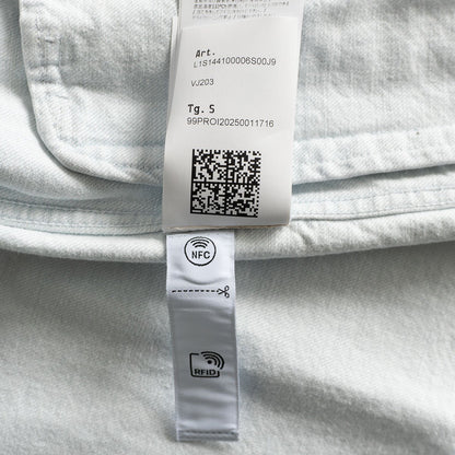 STONE ISLAND DENIM RESEARCH 26SS INDIGO DENIM-ULTRA BLEACHED JACKET Size S