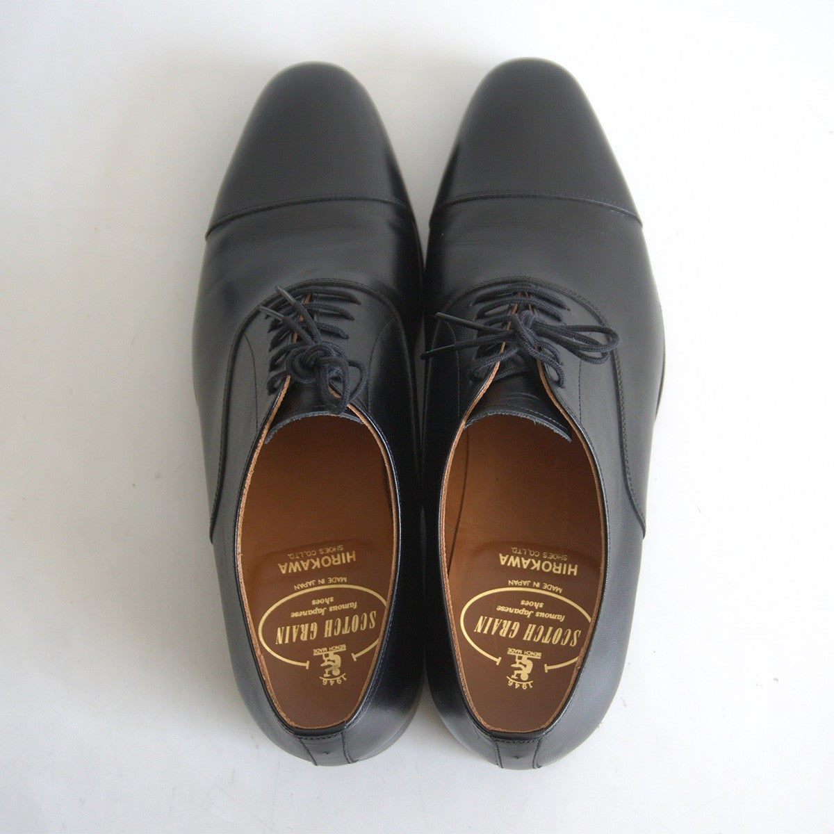 SCOTCH GRAIN Cap toe leather shoes Size 26EEE
