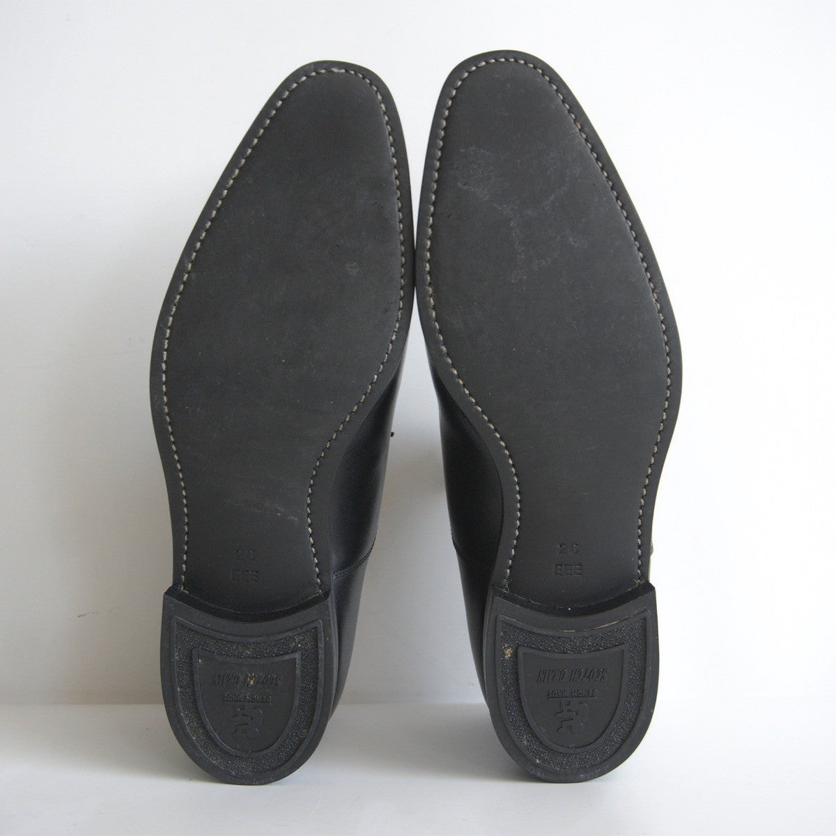 SCOTCH GRAIN Cap toe leather shoes Size 26EEE