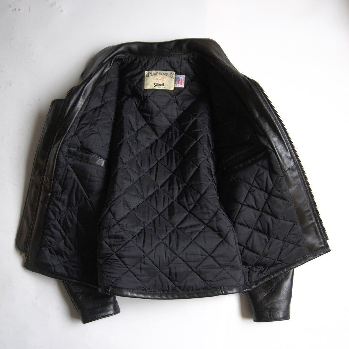 Schott 689H RIDERS HORSEHIDE Jacket Size 42