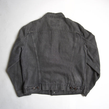 Levi's 80s Black Denim Jacket Size 44