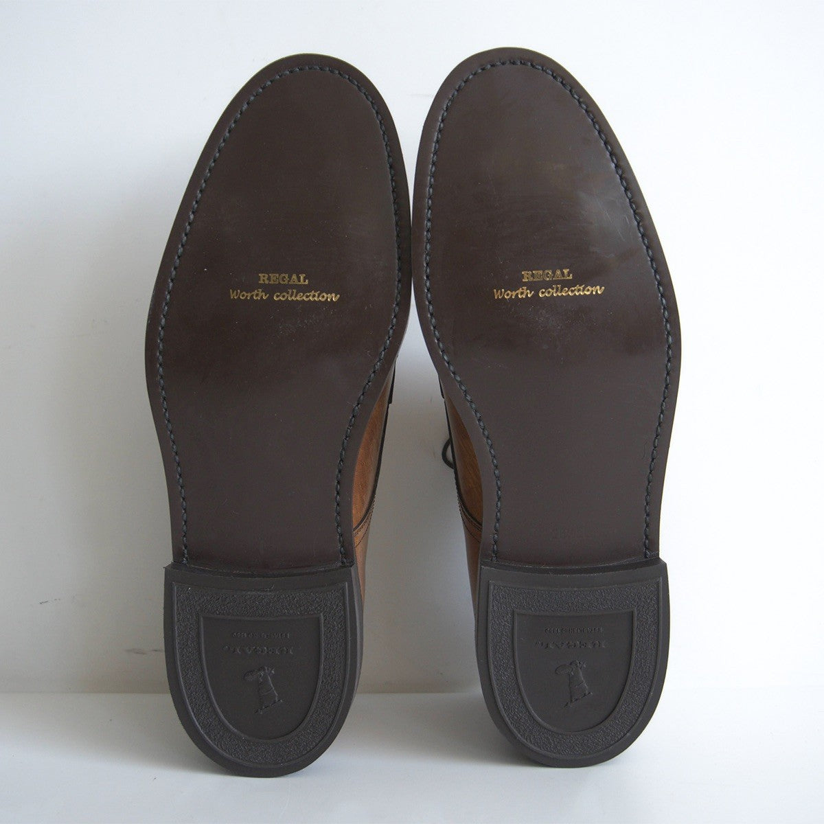 REGAL worth collection Plain toe leather shoes Size 26.5EE