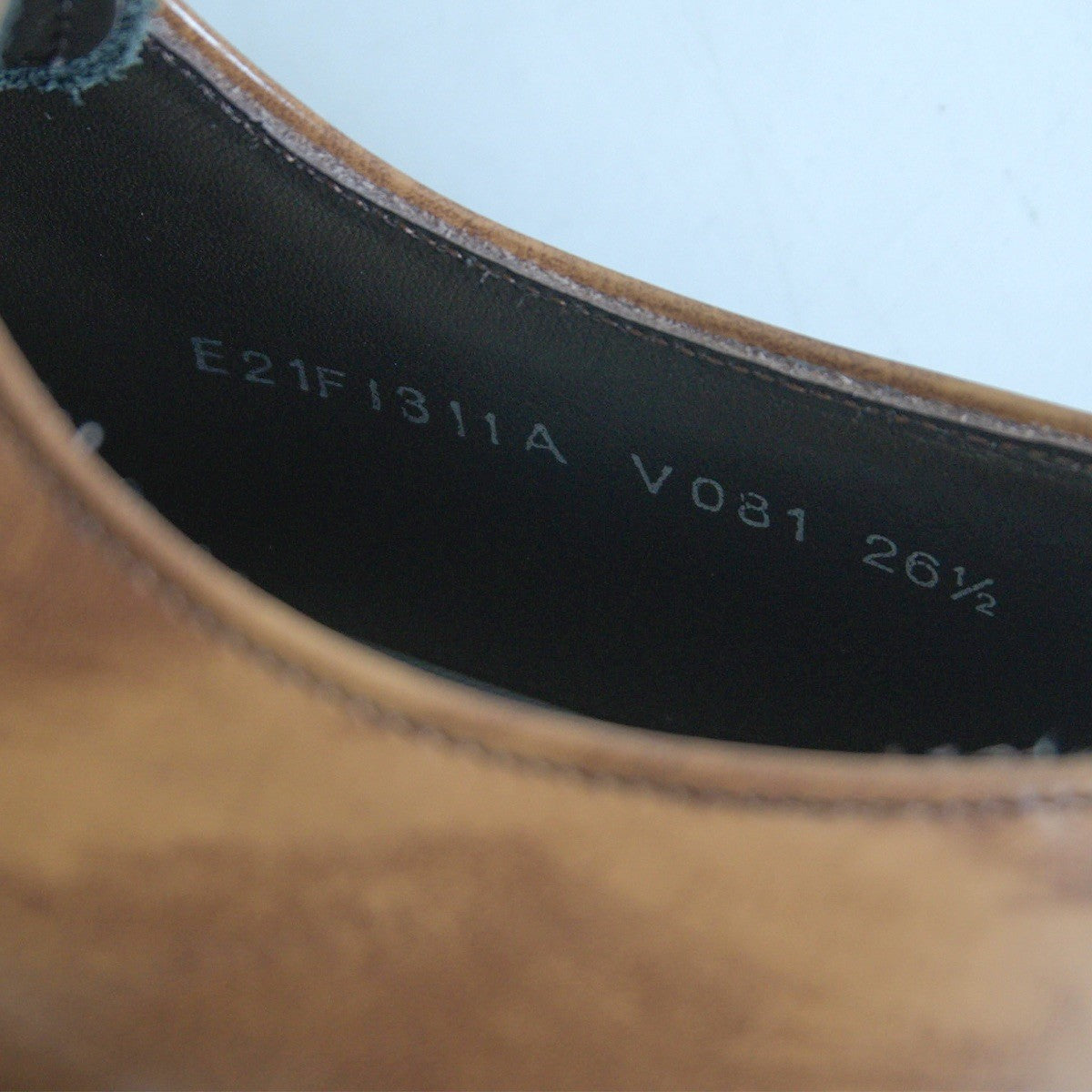 REGAL worth collection Plain toe leather shoes Size 26.5EE