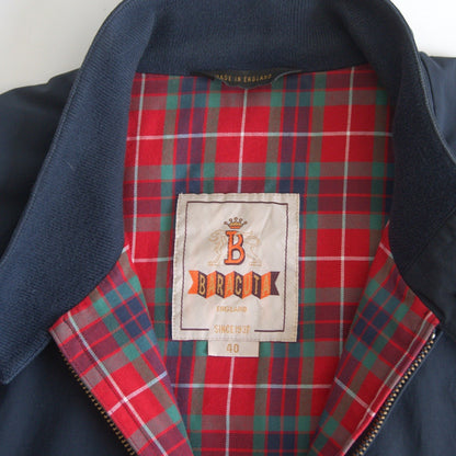 Baracuta G9 Harrington Jacket Blue Size 40