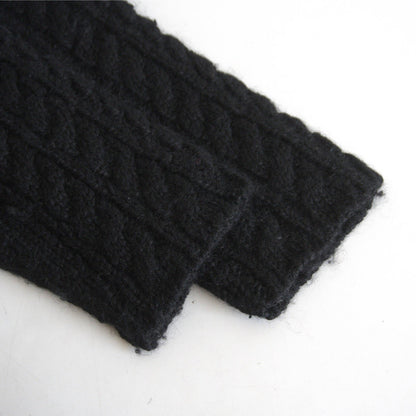 Comme des Garcons 00S Fisherman Knit Sweater Black Size M