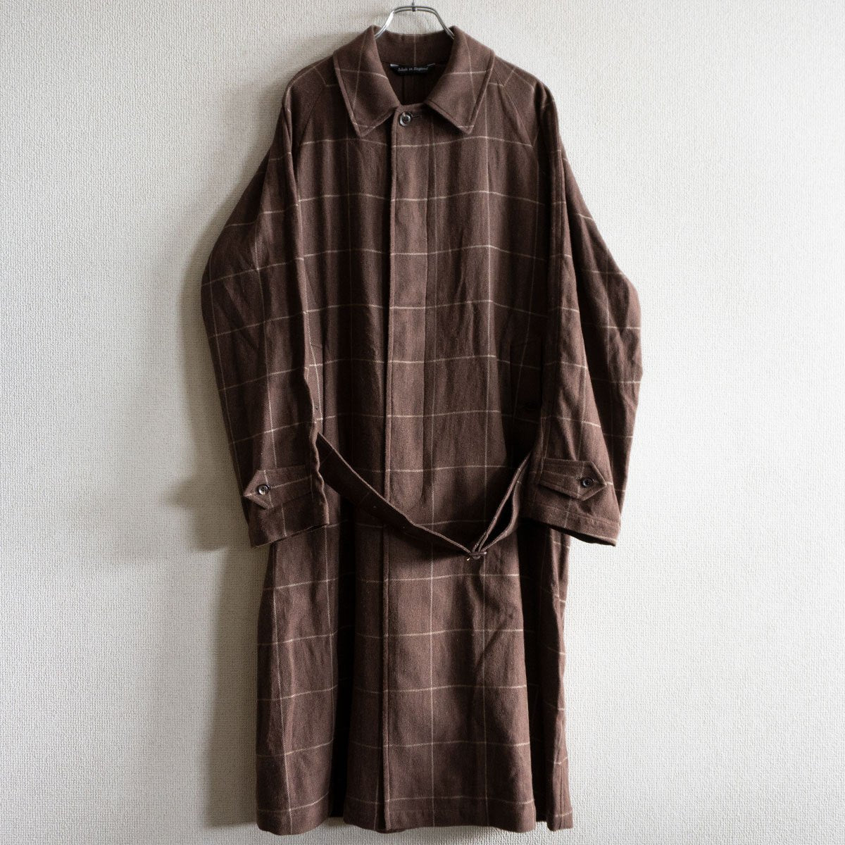 INVERTERE×BEAMS F x BEAMS F Belted mac coat Size 38