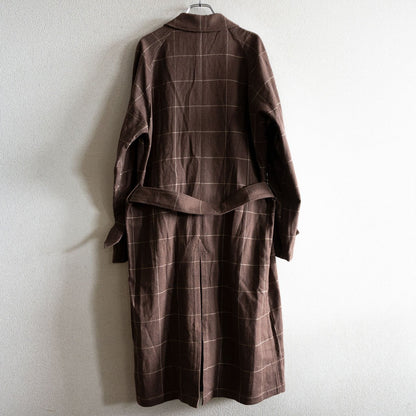 INVERTERE×BEAMS F x BEAMS F Belted mac coat Size 38
