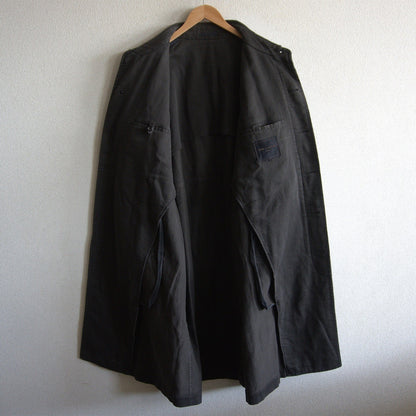 Comme des Garcons 80 Pique Corduroy Balmacaan Coat Size M