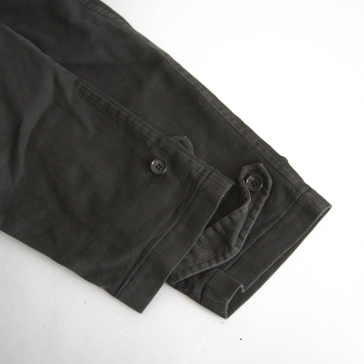 Comme des Garcons 80 Pique Corduroy Balmacaan Coat Size M