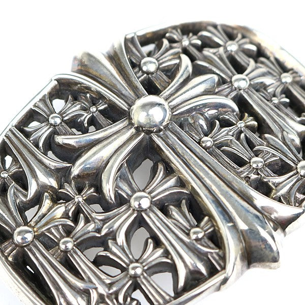 CHROME HEARTS 1.5 Cemetery Cross SV925 Silver Buckle