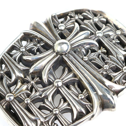 CHROME HEARTS 1.5 Cemetery Cross SV925 Silver Buckle