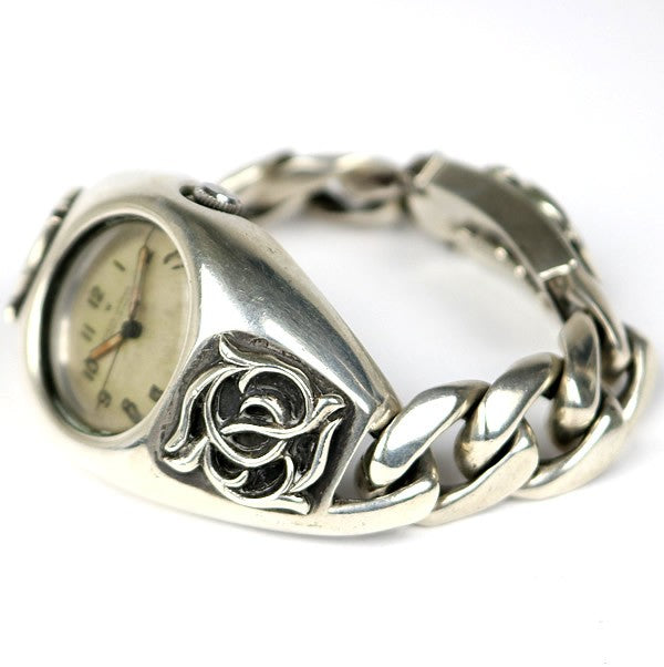 CHROME HEARTS Old Floral Classic SV925 Silver Watch Size ONE SIZE