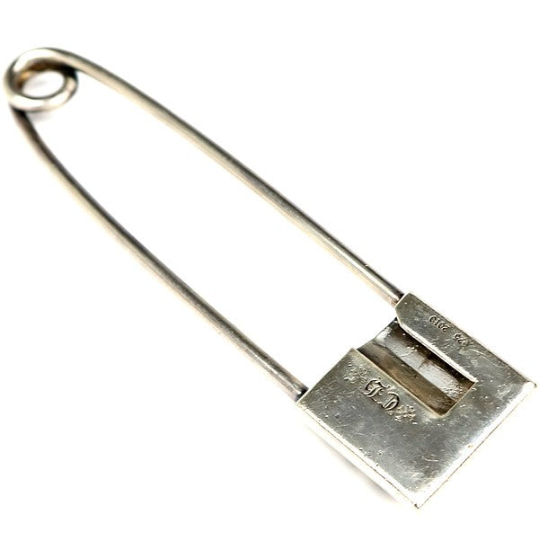 CHROME HEARTS XL Pyramid CH Plus Safety Pin Silver SV925