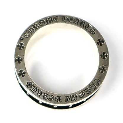 CHROME HEARTS Mini CH Plus Band Silver SV925 Ring Size ONE SIZE