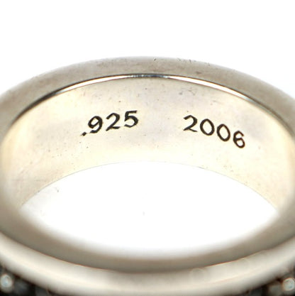 CHROME HEARTS Mini CH Plus Band Silver SV925 Ring Size ONE SIZE