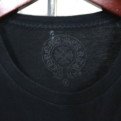 CHROME HEARTS Framed Cross Cotton T-Shirt Black Size S