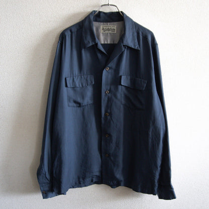 Wacko Maria Rayon Open Collar Shirt Size XL