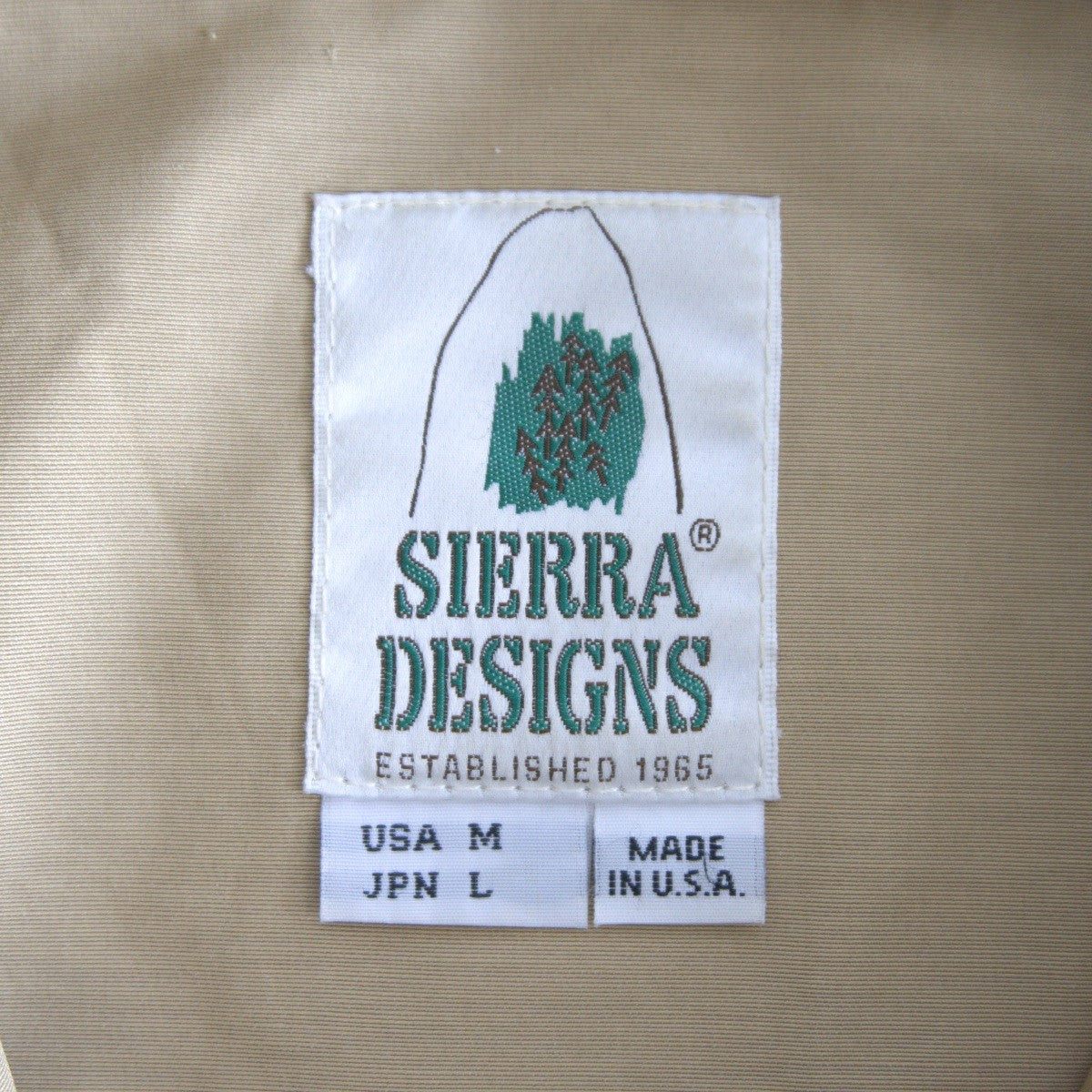 Sierra Designs USA 60/40 Mountain Parka Jacket Green Size L