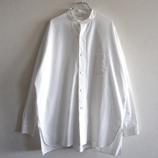 Arts & Science Band Collar Shirt White Size 3