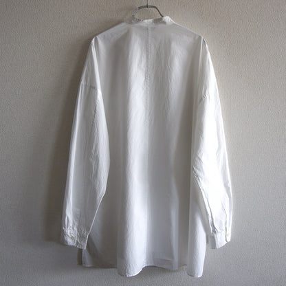 Arts & Science Band Collar Shirt White Size 3