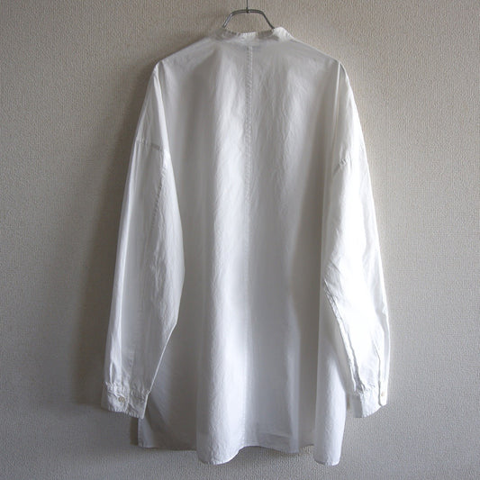Arts & Science Band Collar Shirt White Size 3