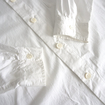 Arts & Science Band Collar Shirt White Size 3