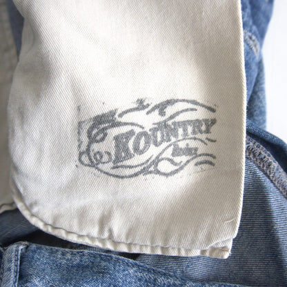 Kapital Kountry Repaired Denim Shorts finish Size 40
