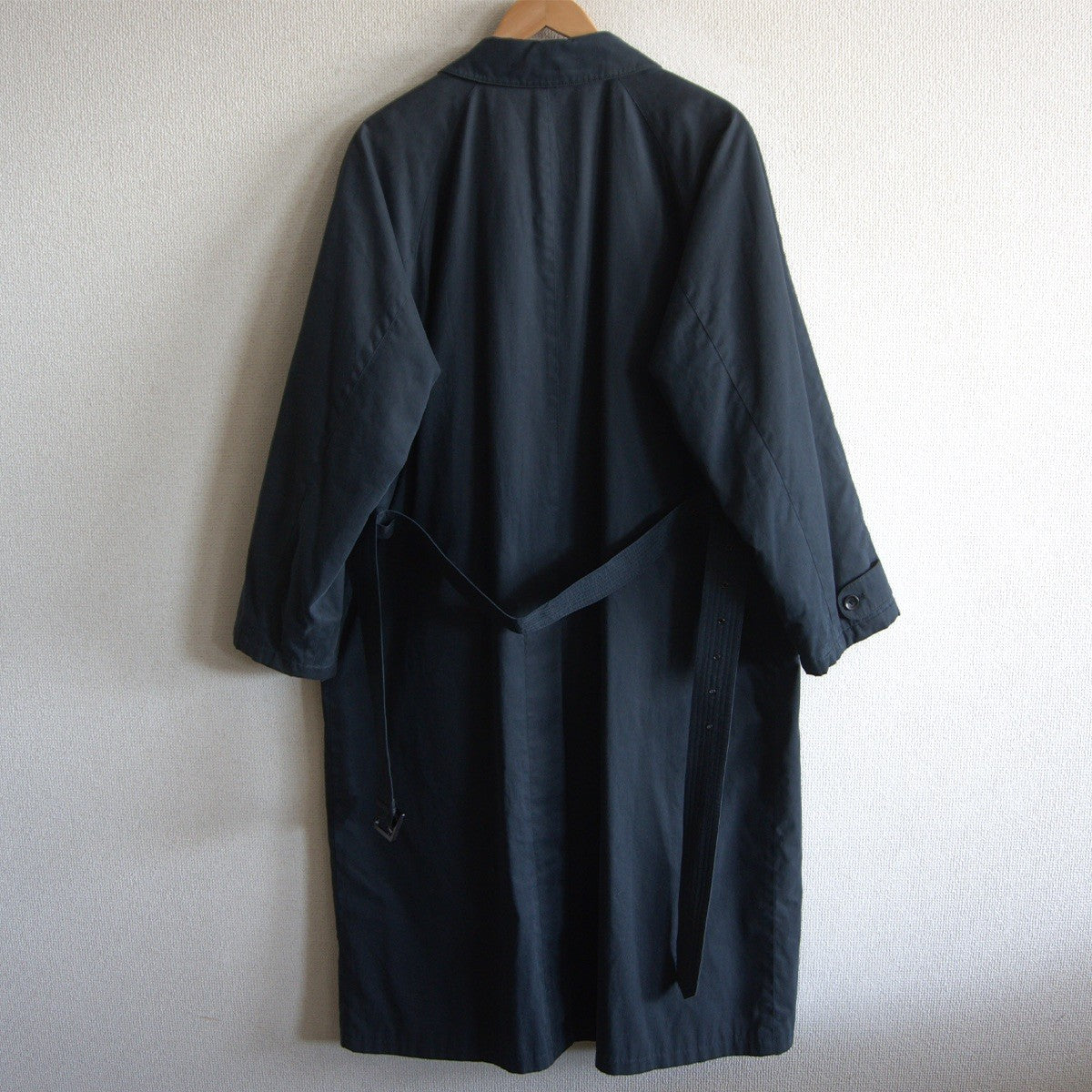 Giorgio Armani 90S Mac coat Blue Size 46
