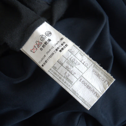 Giorgio Armani 90S Mac coat Blue Size 46